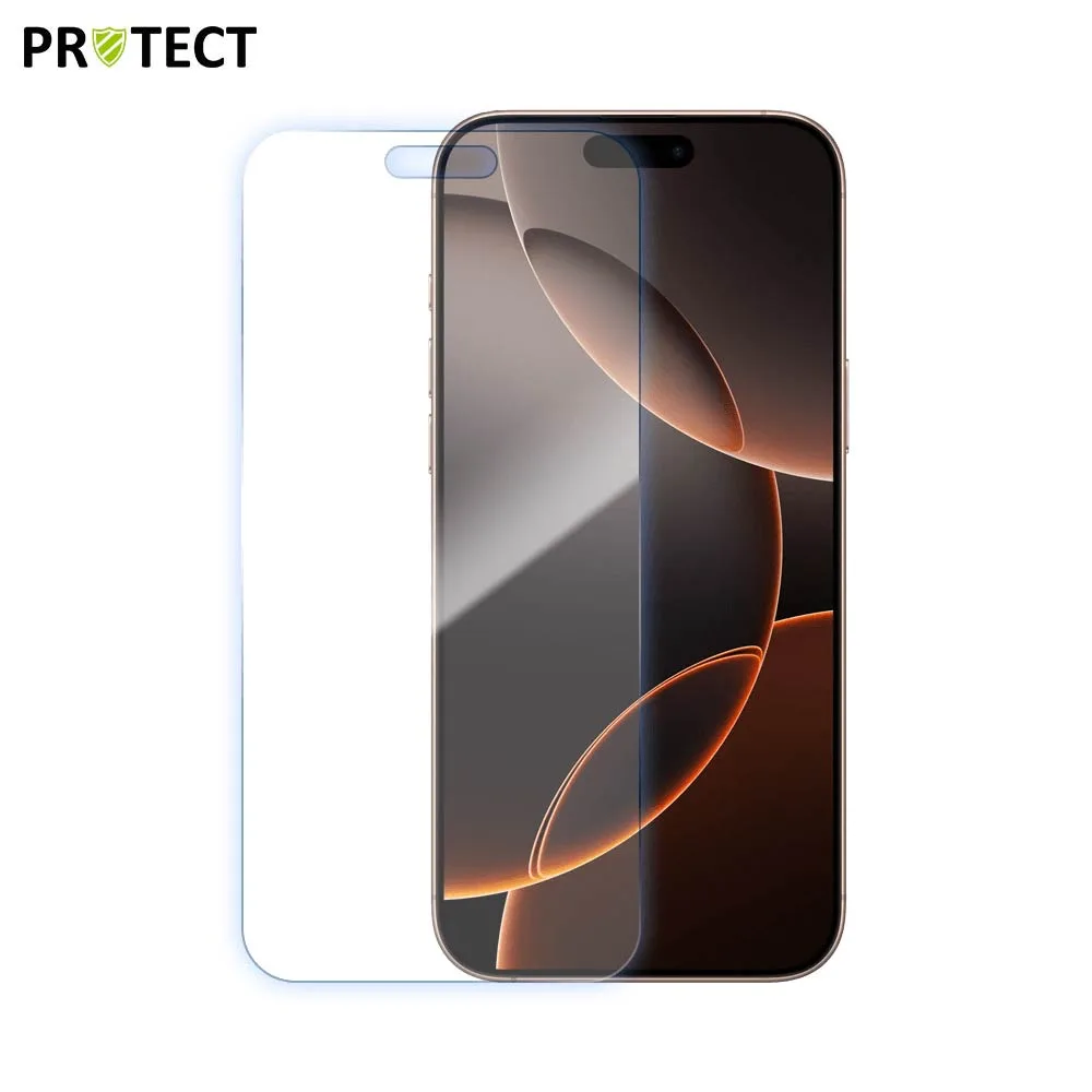 Verre Trempé Classique PROTECT pour Apple iPhone 16 Pro Transparent