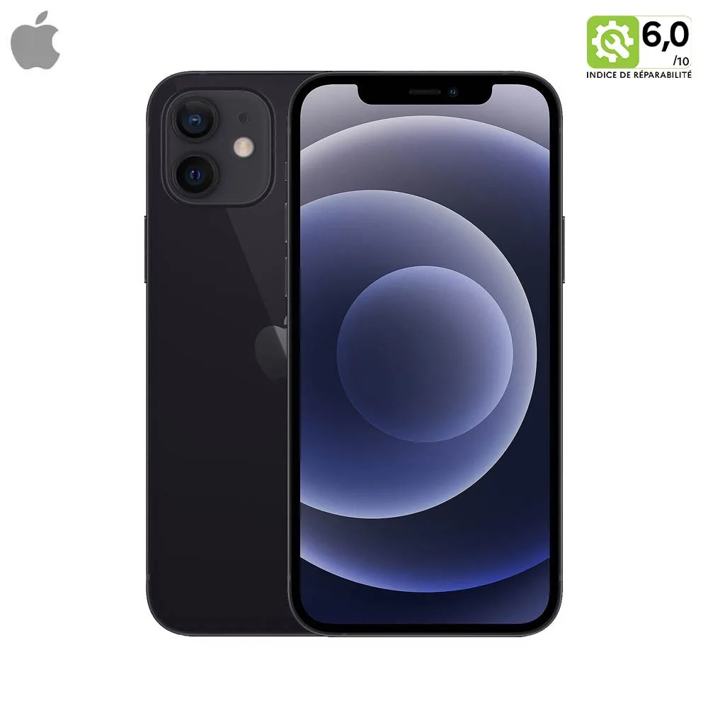 Smartphone Apple iPhone 12 64GB Grade B Noir